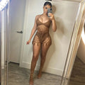 Adogirl Summer Beach  Crochet two piece swimsuit