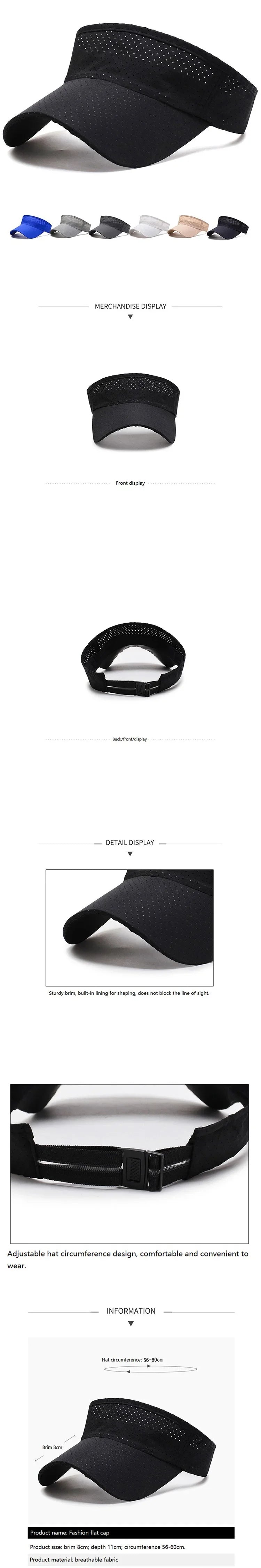 Womens Hats Designer Hats Short Brim Hat Flat Visor Baseball Cap YSM03